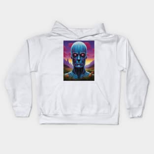 Robot Dreamscape Kids Hoodie